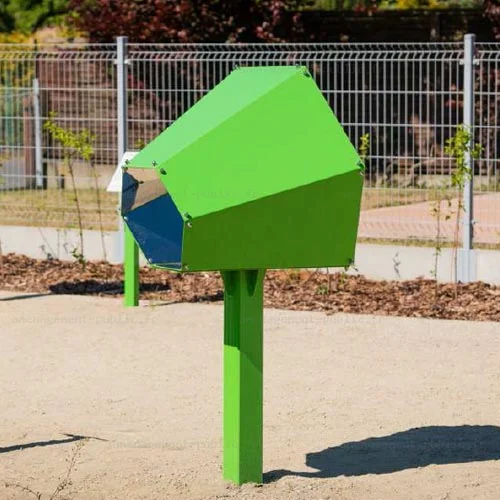 Kaléidoscope pour aires de jeux extérieurs
